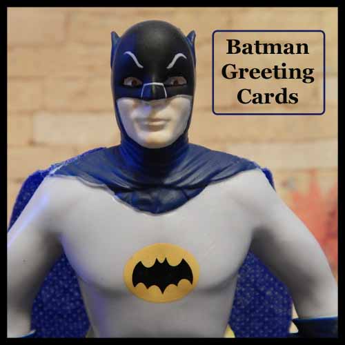 batman greeting cards