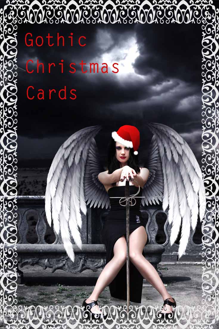 Gothic Christmas Cards