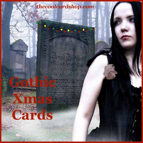 Gothic Xmas Cards