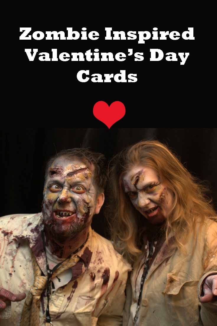 Zombie Valentines Day Cards