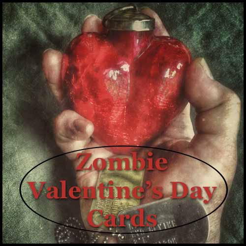 Zombie Valentine s Day Cards The Cool Card Shop