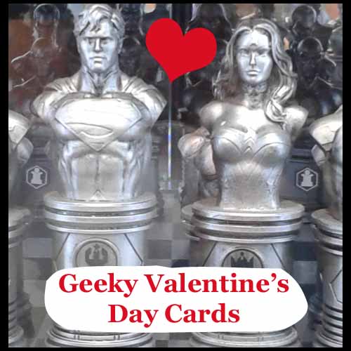 Geeky Valentine's Day Cards